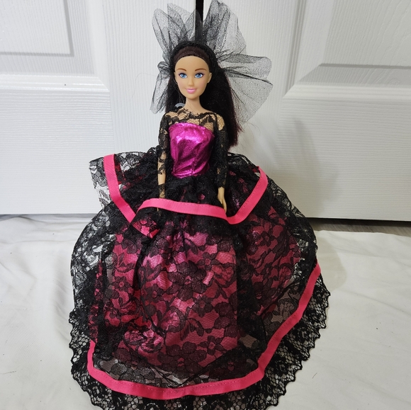 Catrina dress for barbie dolls - Picture 2 of 6